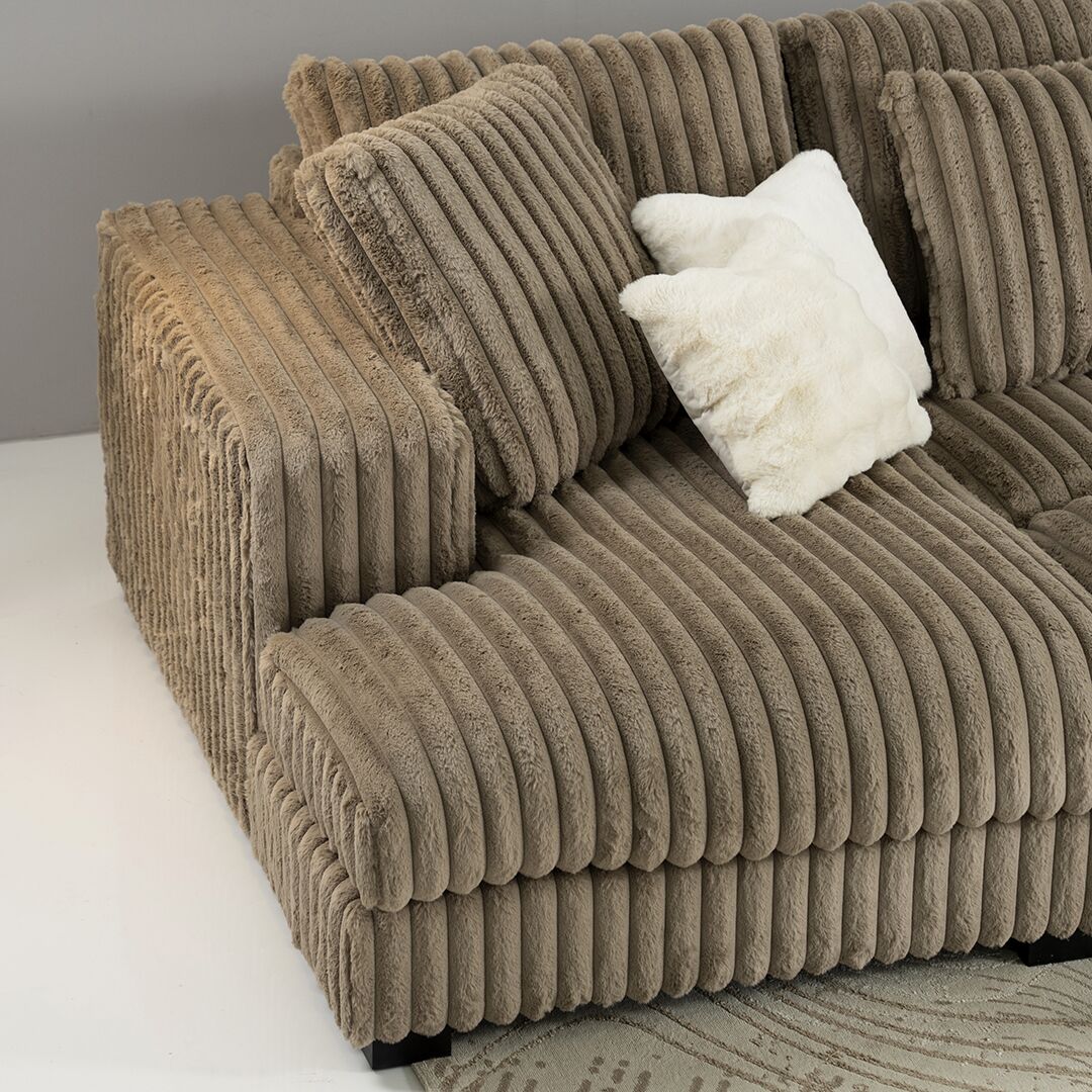 Drift Corner Sofa With Ottoman - Image 4
