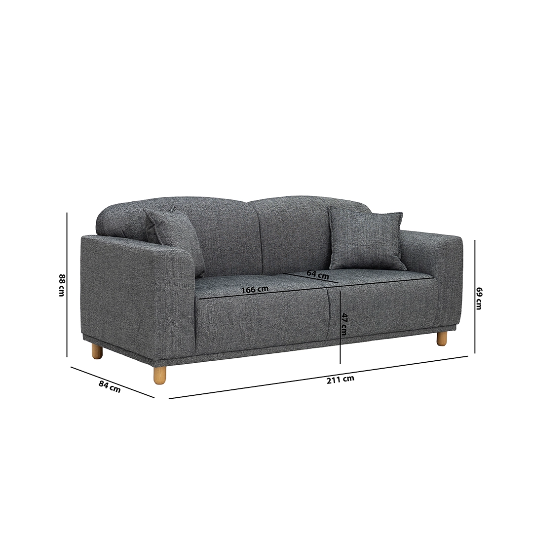 The Tristan 3-Seater Sofa - Image 2