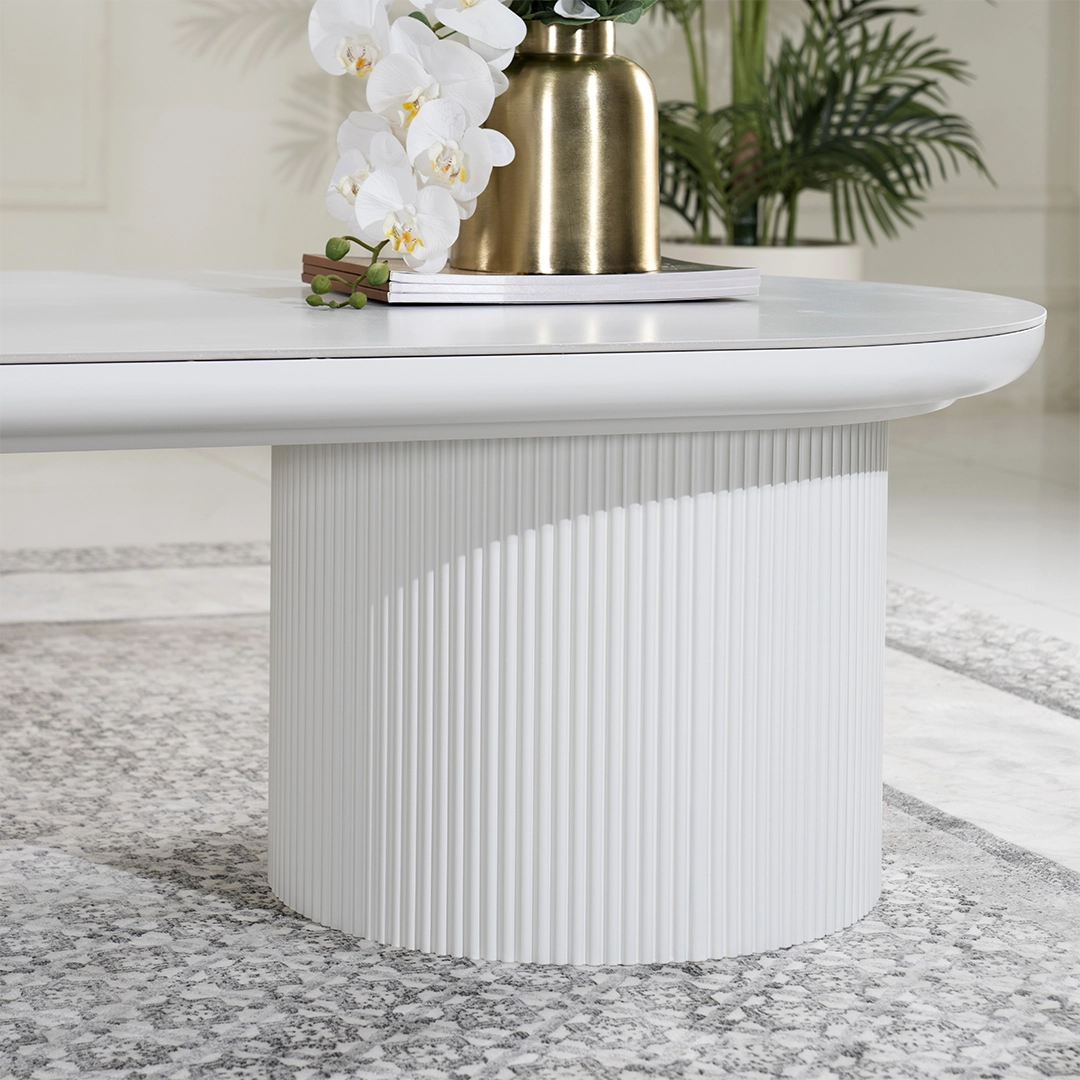 Freedo Coffee Table-Set of 2-Off White - Image 6