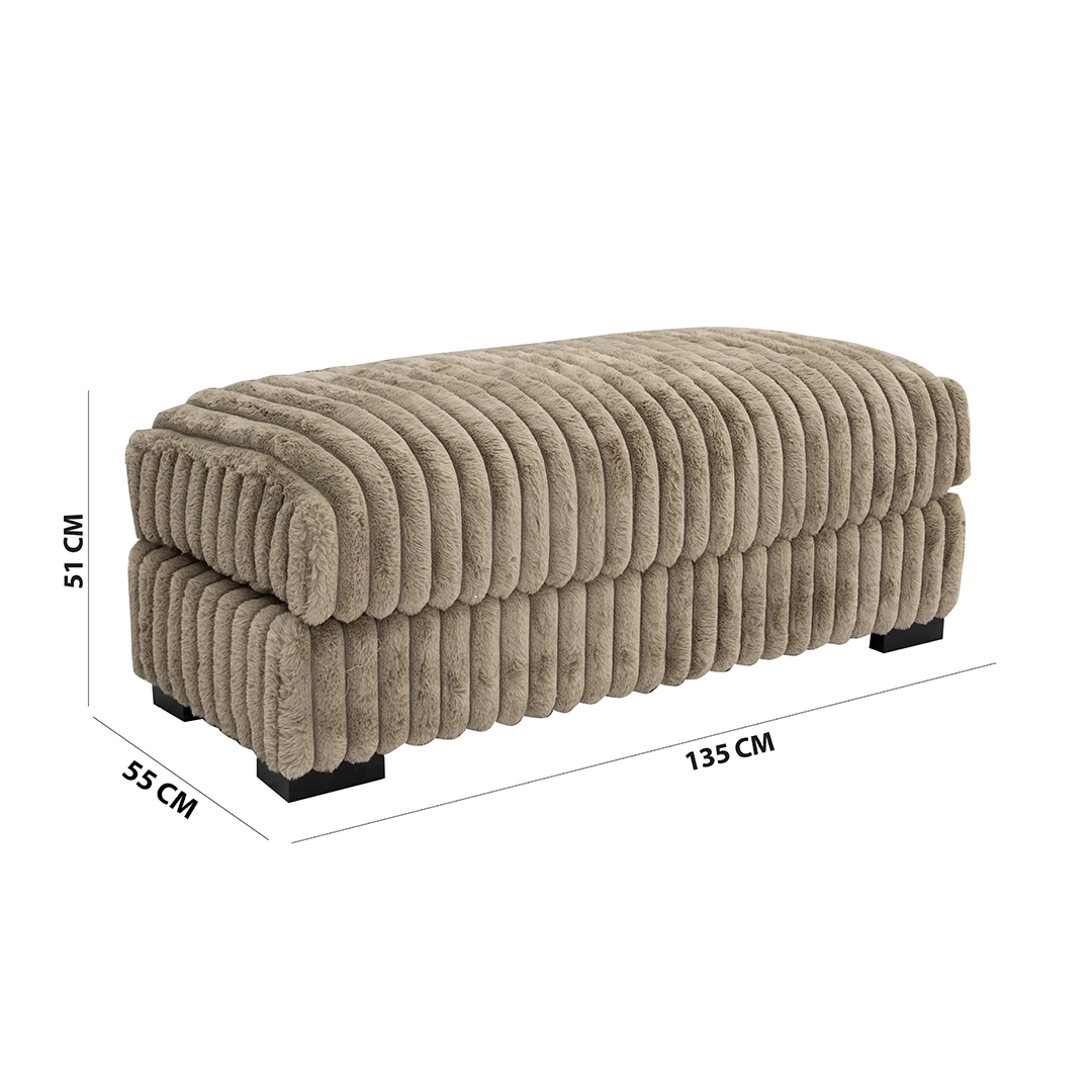 Drift Corner Sofa With Ottoman - Image 3