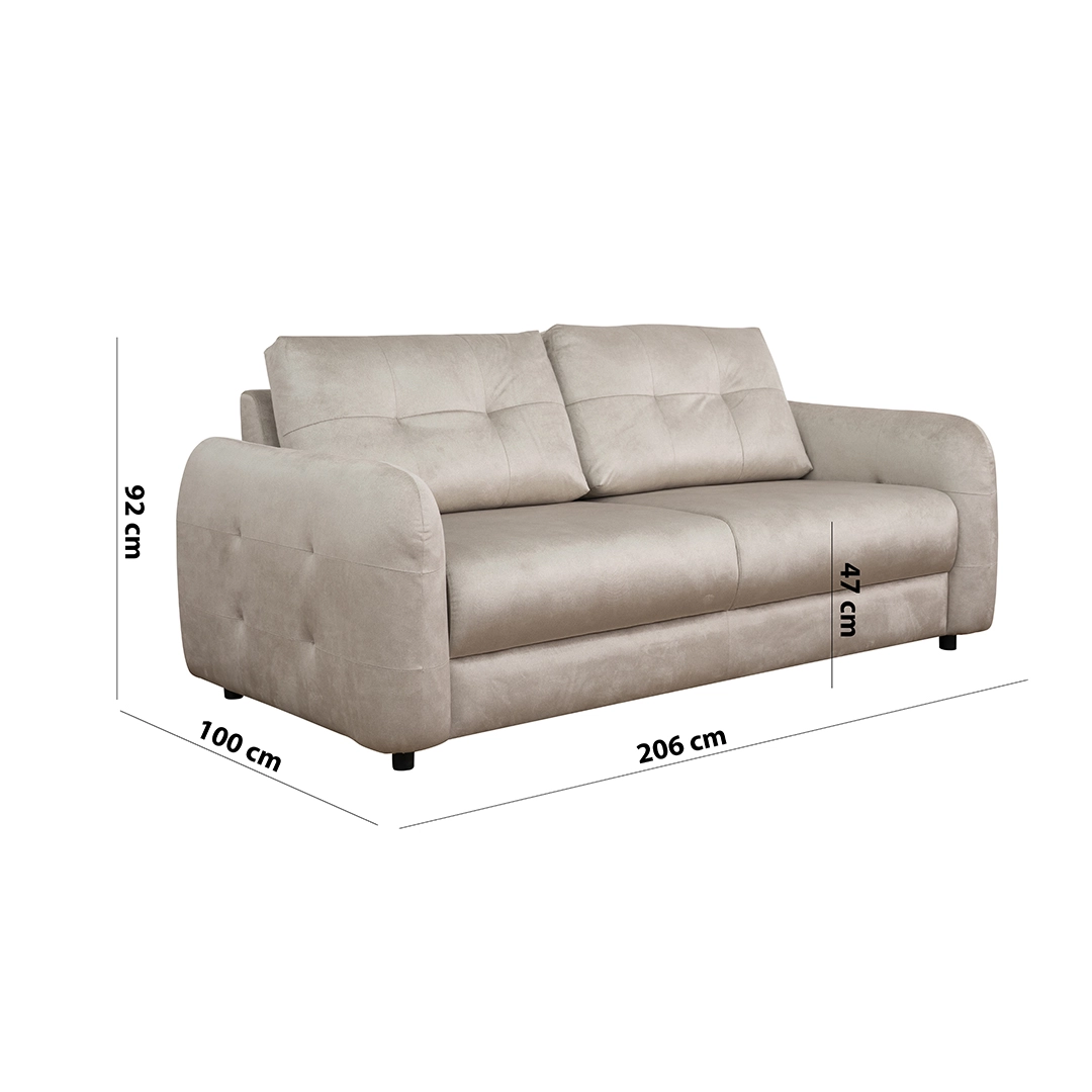The Harlow 3-Seater Sofa - Image 2