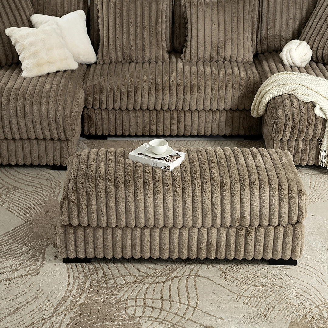 Drift Corner Sofa With Ottoman - Image 10