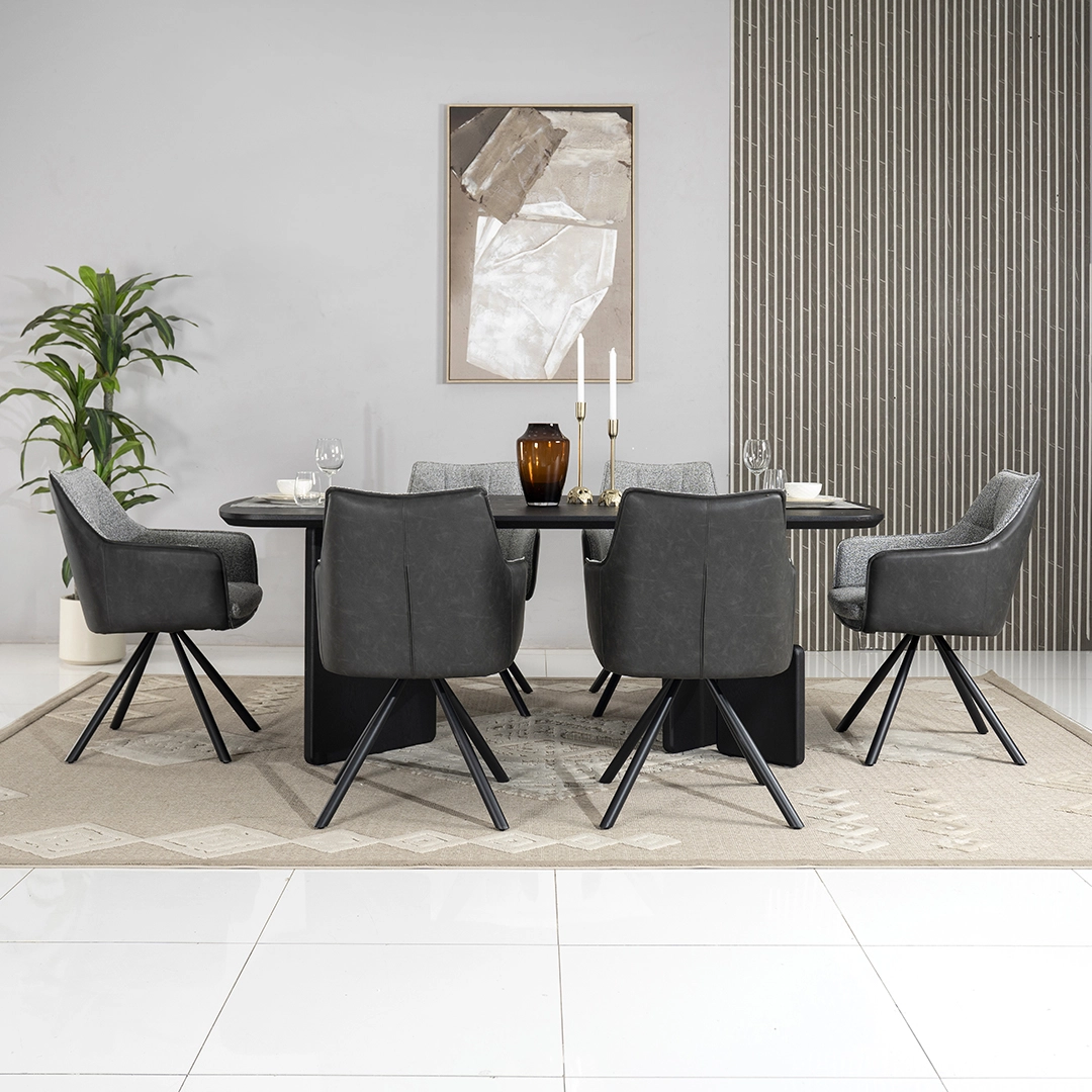 Nuevo 6-Seater Dining Set - Image 4