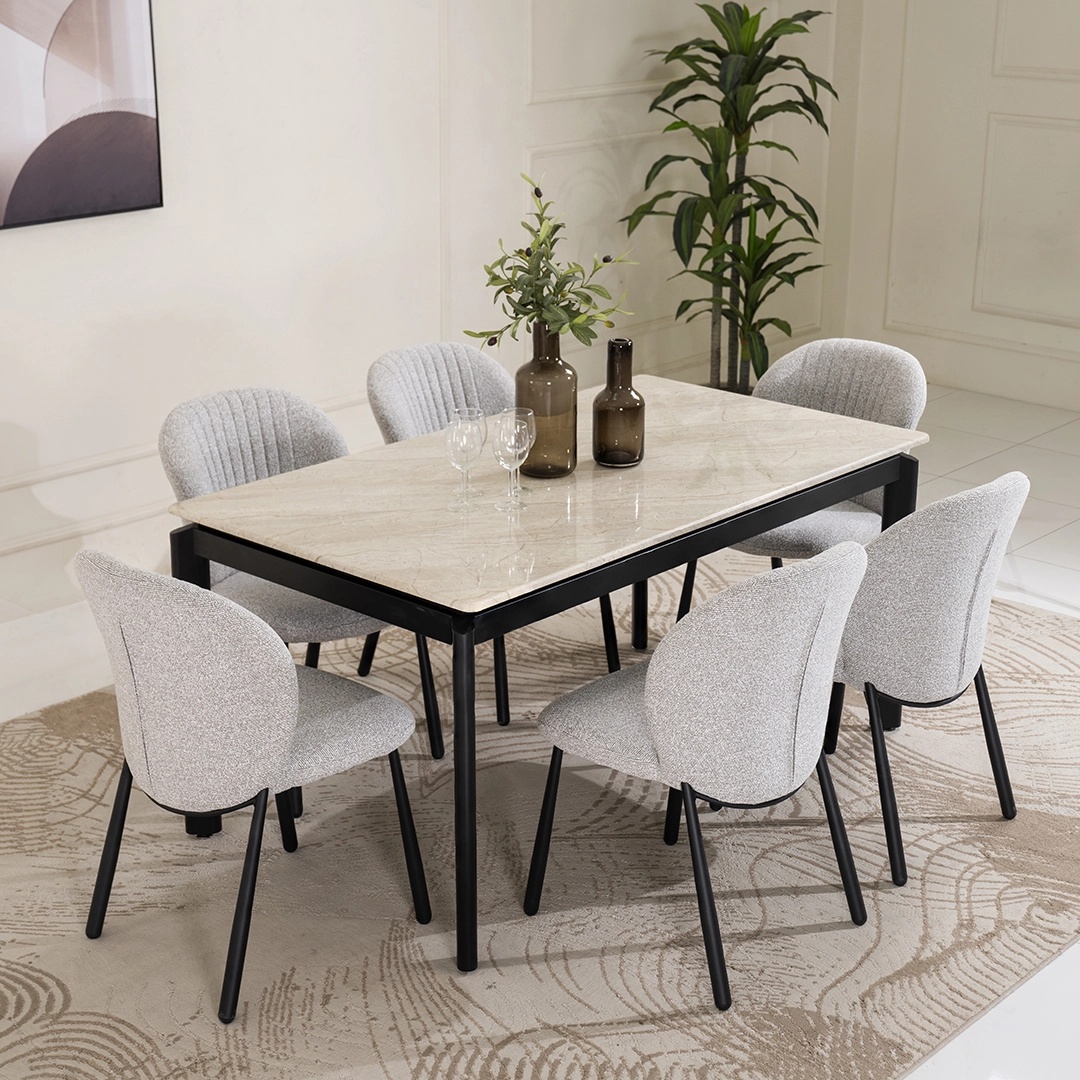 Roma 6-Seater Dining Set