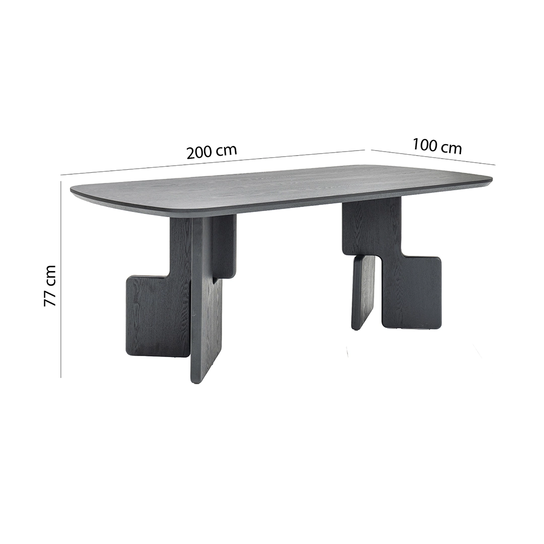 Nuevo 6-Seater Dining Set - Image 2