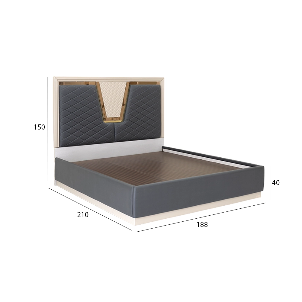 Jude 6-Piece King Bedroom Set-180*200 cm - Image 2