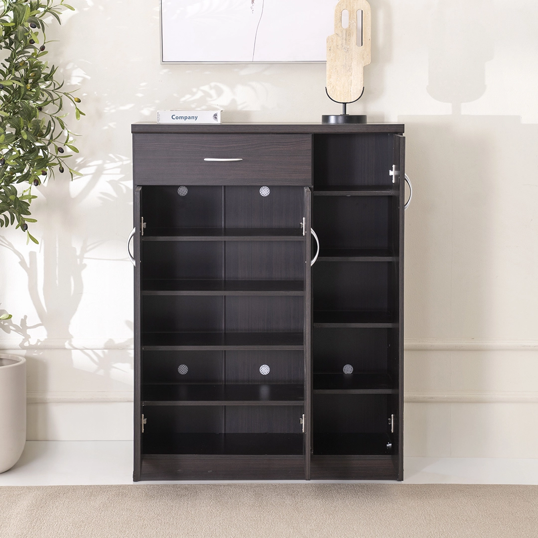 Ravenna Shoe Cabinet-Cappuccino - Image 6