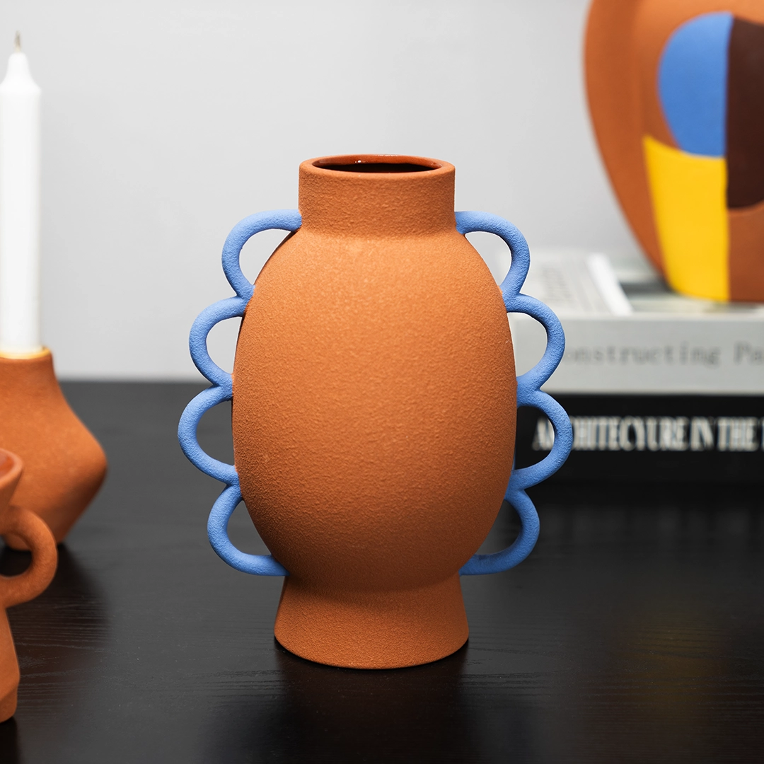 Auden ceramic vase 16.2X11.5X20.1cm - Image 3