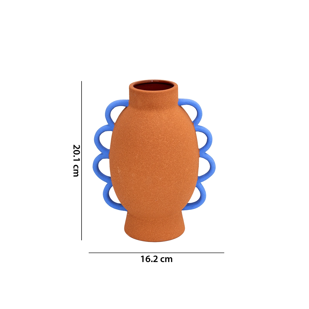 Auden ceramic vase 16.2X11.5X20.1cm - Image 2