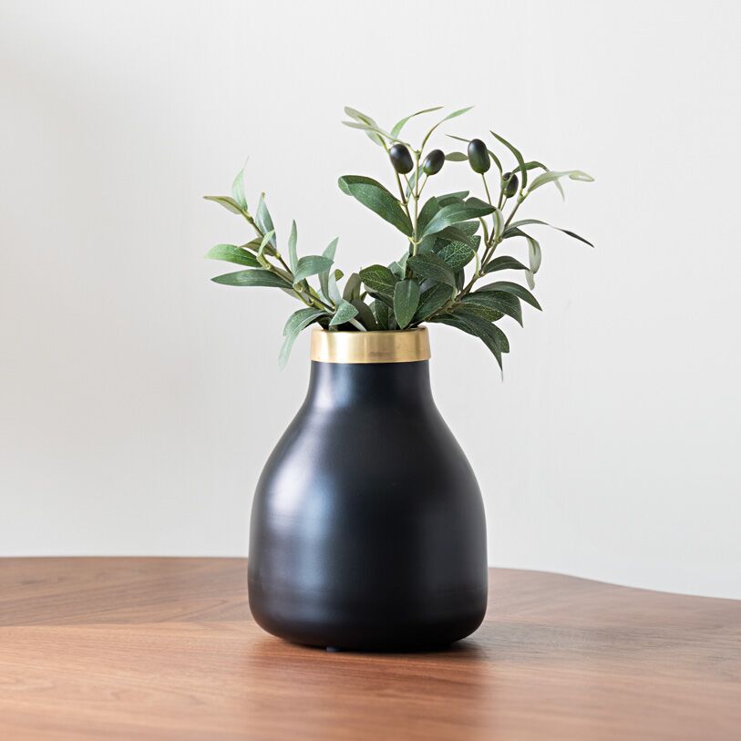 Mesa metal vase 17X17X22 CM - Image 4