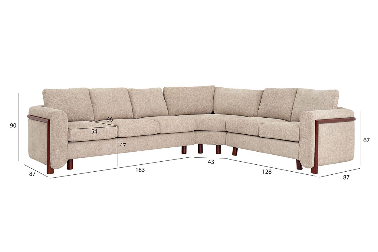 Gaston Corner Sofa - Image 2
