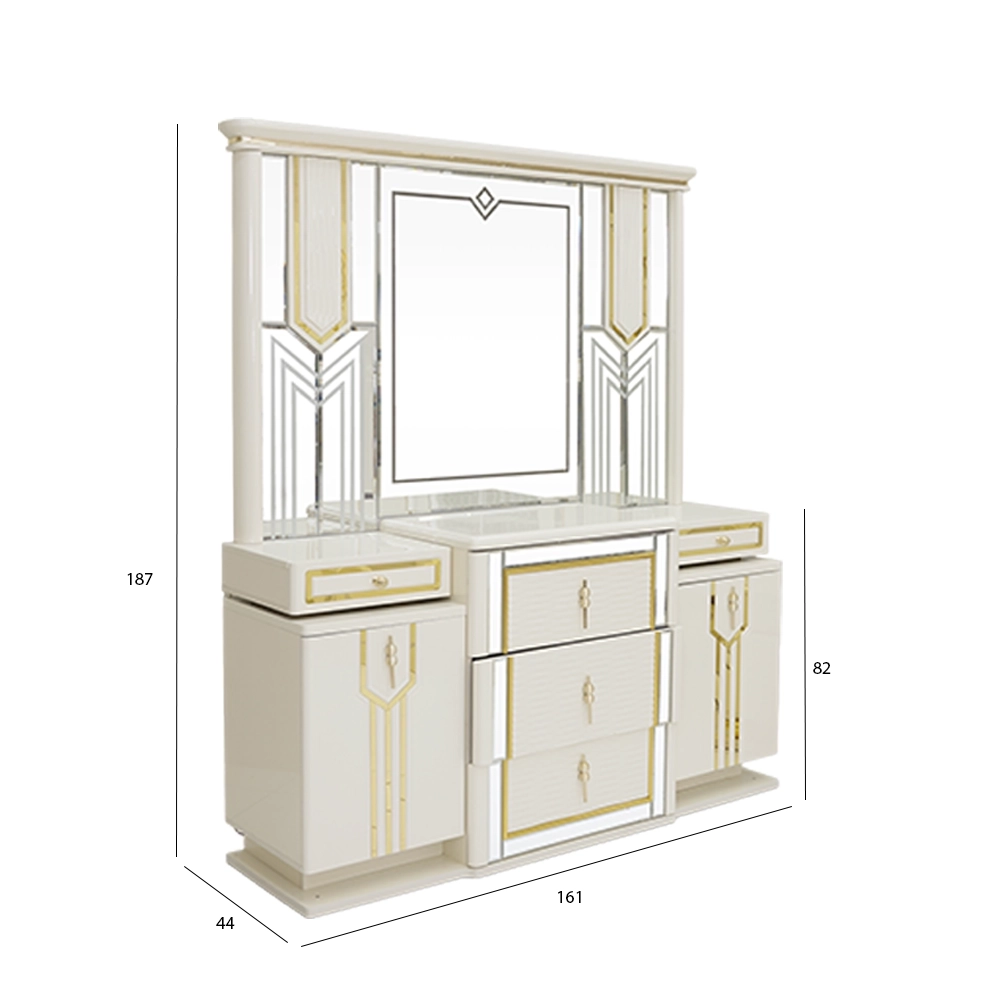 Zaina 9-Piece King Bedroom Set-180*200 cm - Image 31