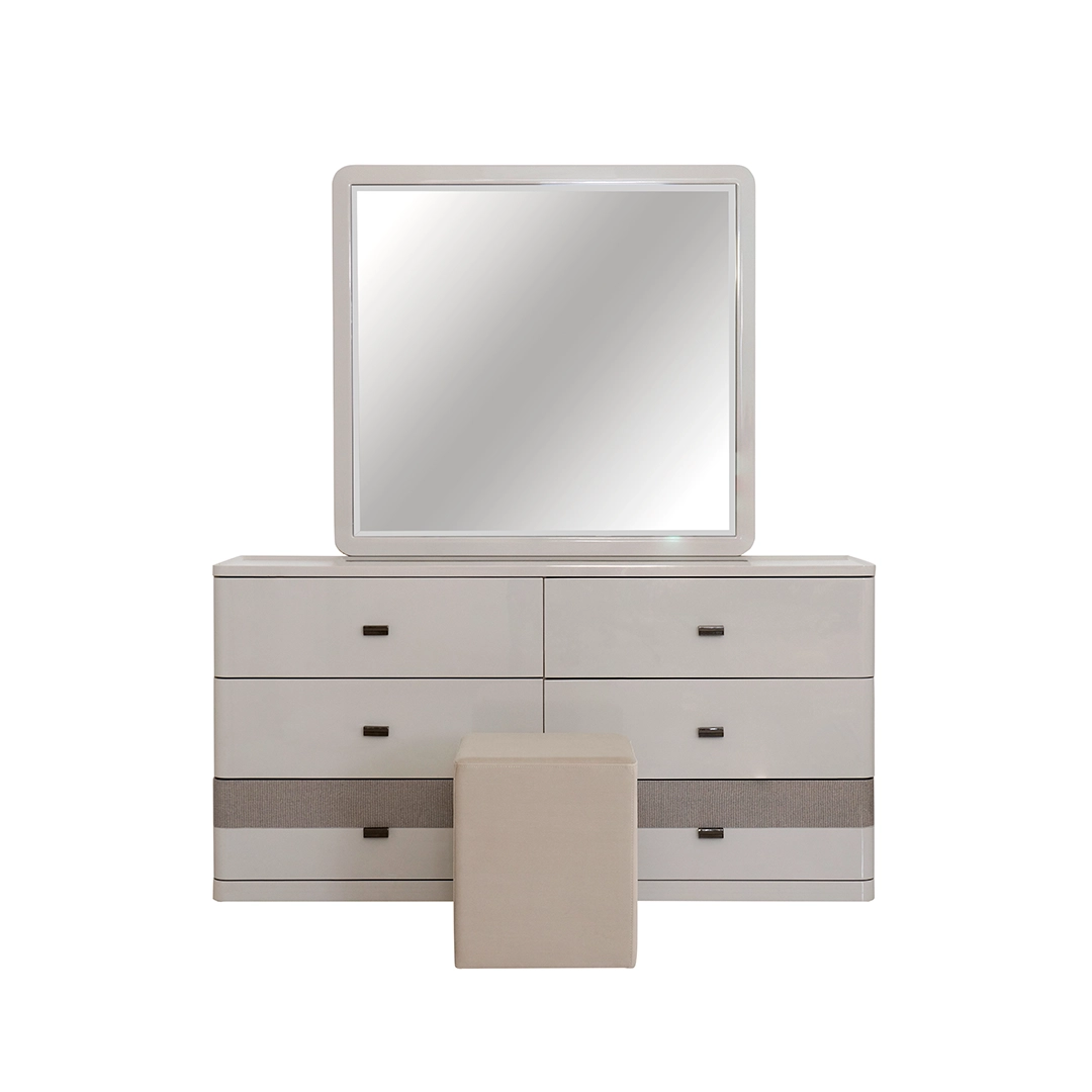 Arcadia 6-Piece King Bedroom Set-180*200 cm - Image 10