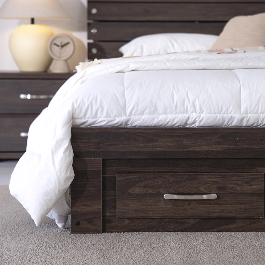 Como King Bed With Drawers 180*200 cm - Image 4