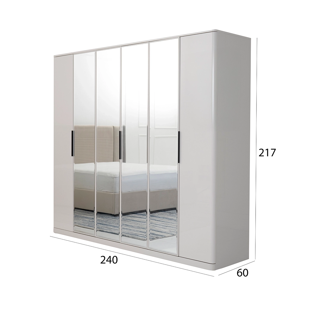 Arcadia 6-Piece King Bedroom Set-180*200 cm - Image 15