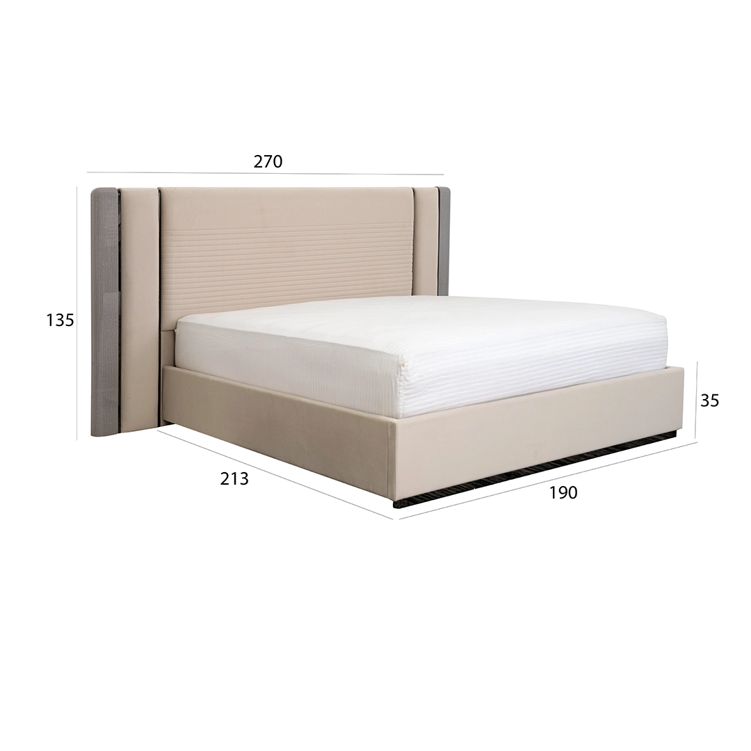 Arcadia 6-Piece King Bedroom Set-180*200 cm - Image 16