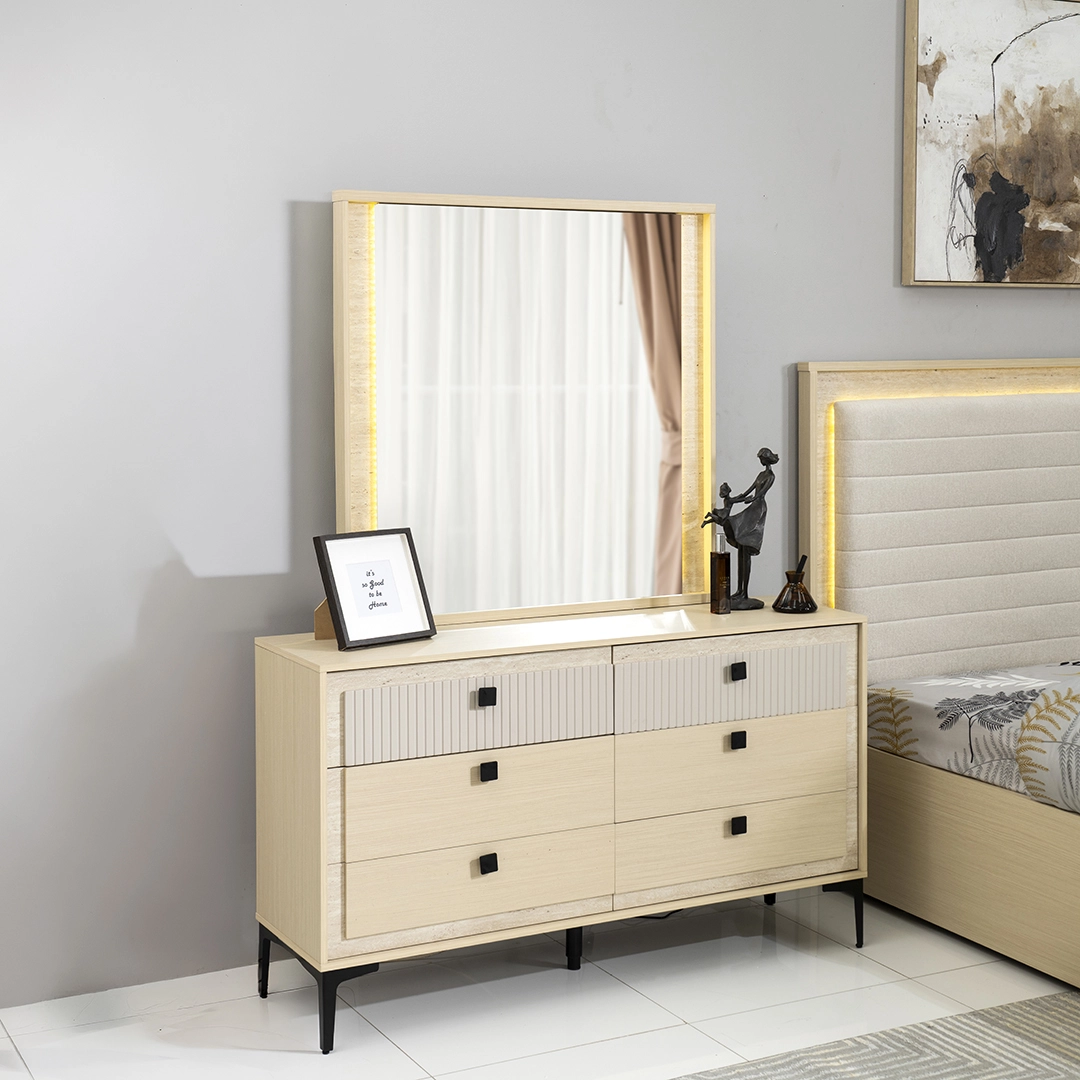 Joshna 6-Piece King Bedroom Set-180*200 cm - Image 18
