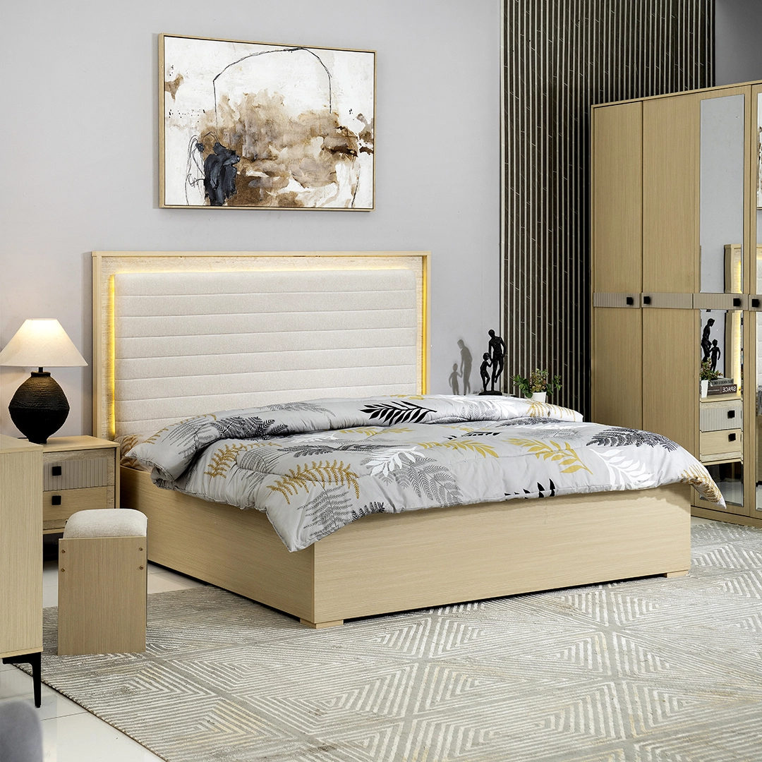 Joshna 6-Piece King Bedroom Set-180*200 cm - Image 7