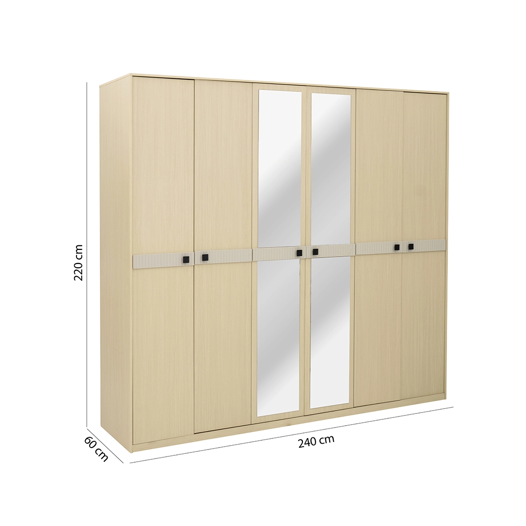 Joshna 6-Piece King Bedroom Set-180*200 cm - Image 4