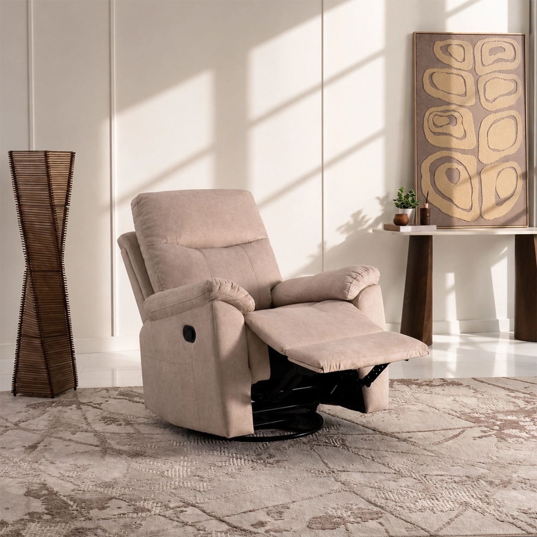 Asos Recliner Sofa-Beige - Image 3