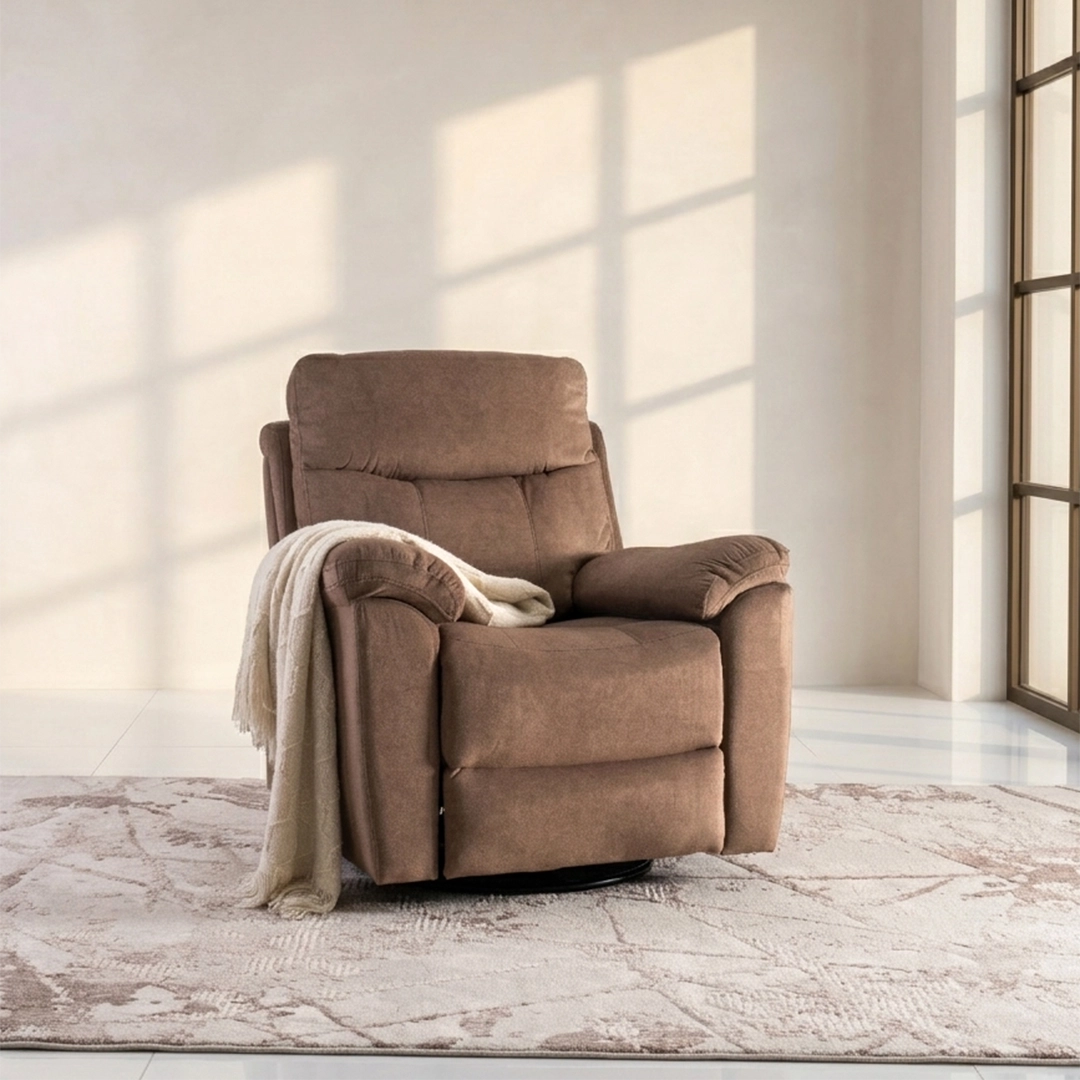 Asos Recliner Sofa-Brown - Image 4