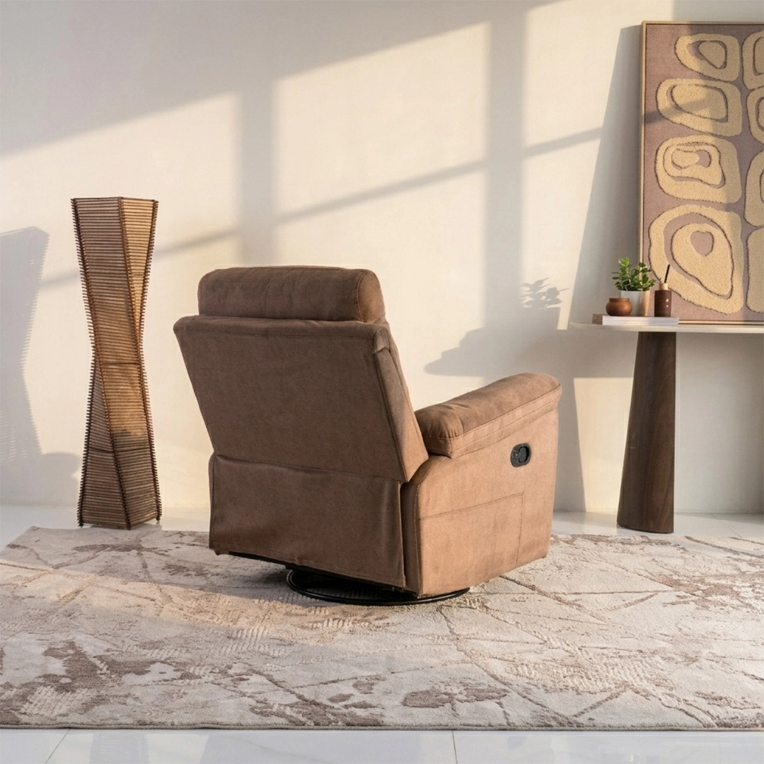 Asos Recliner Sofa-Brown - Image 5