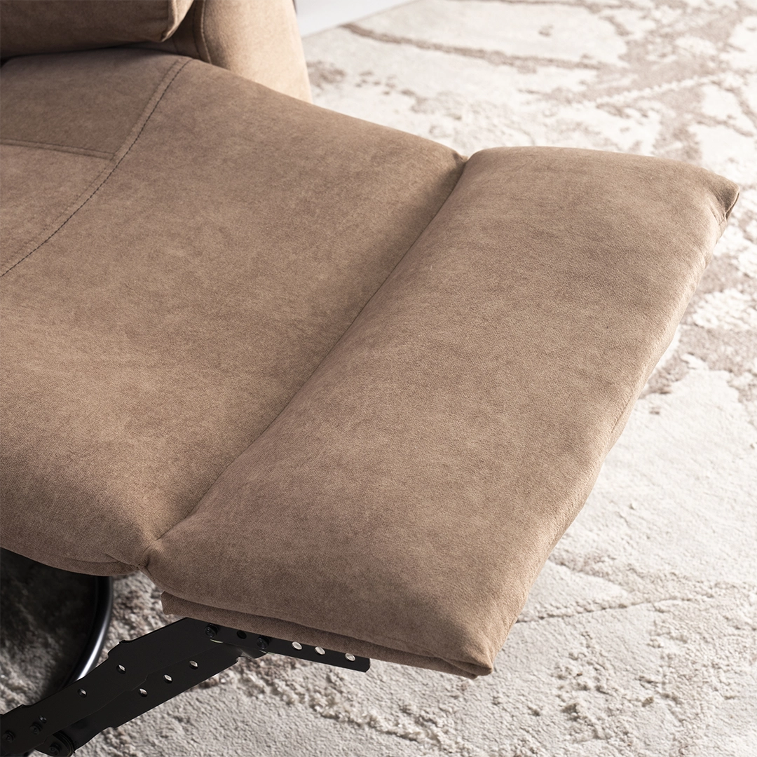 Asos Recliner Sofa-Brown - Image 9