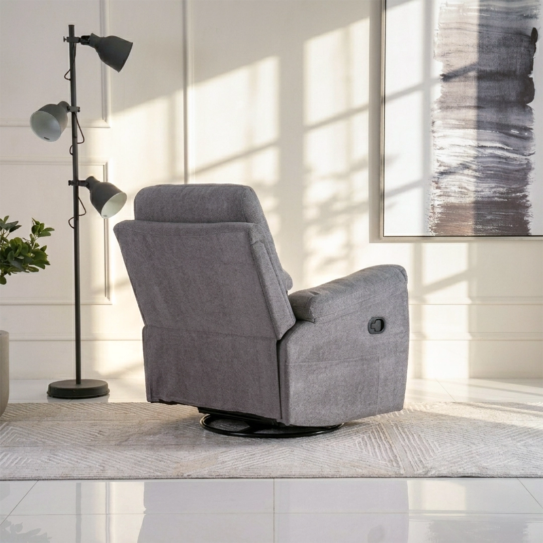 Asos Recliner Sofa-Grey - Image 4