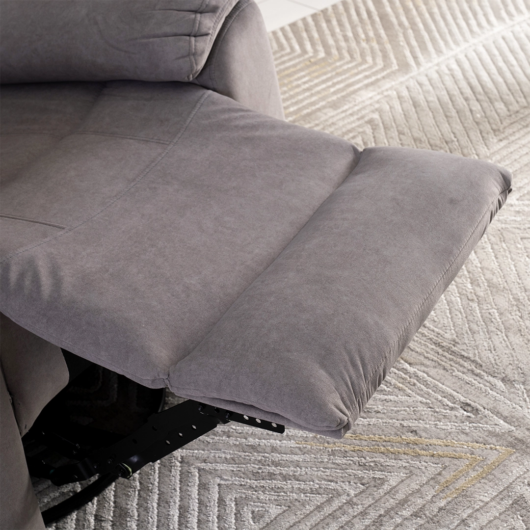 Asos Recliner Sofa-Light Grey - Image 6