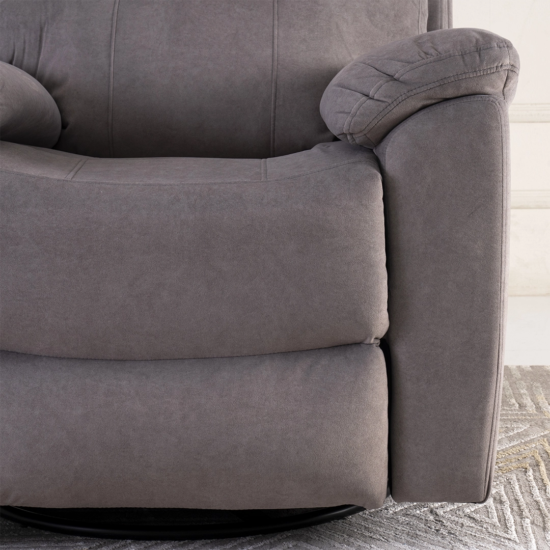 Asos Recliner Sofa-Light Grey - Image 7