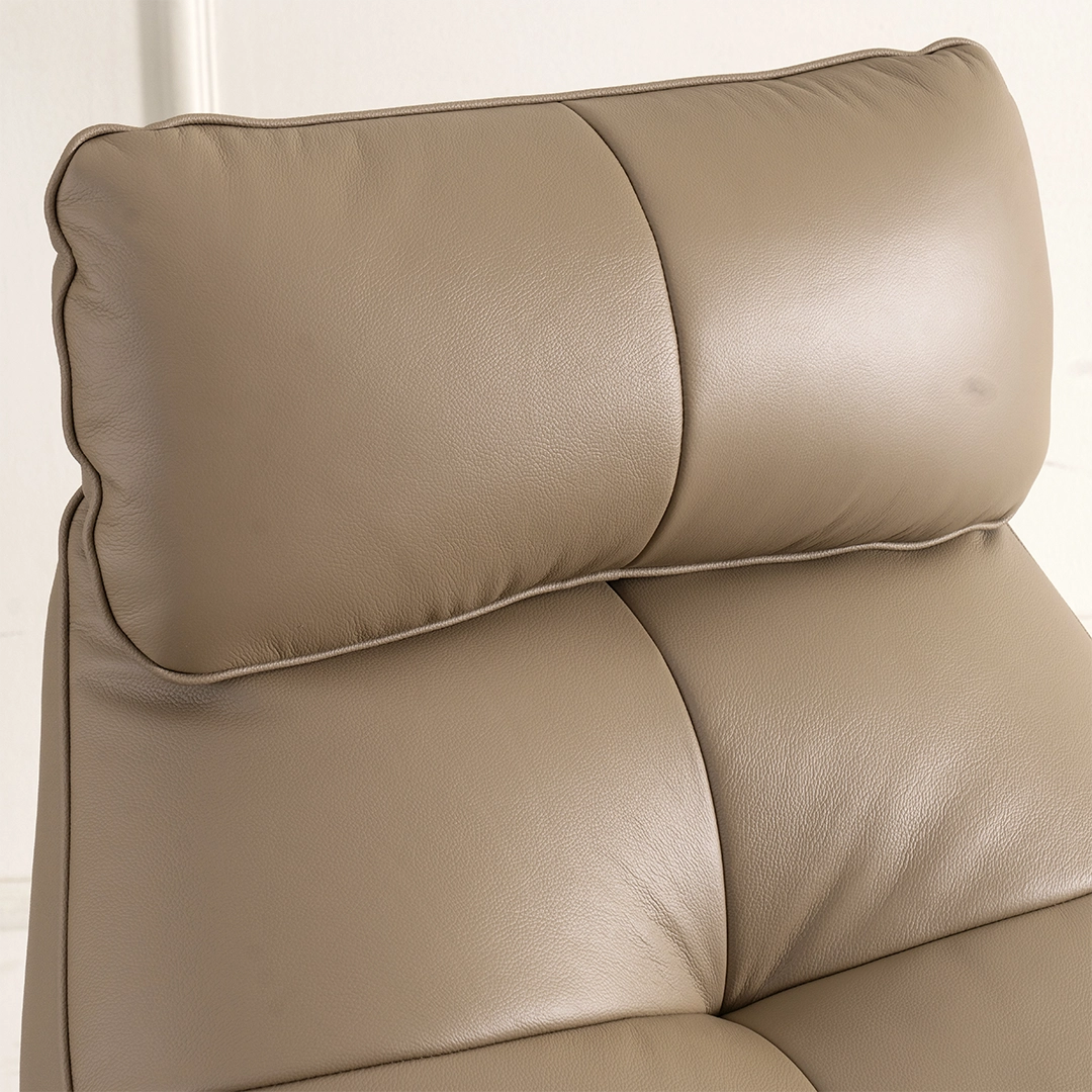 Lincon Swivel Chair-Beige - Image 6
