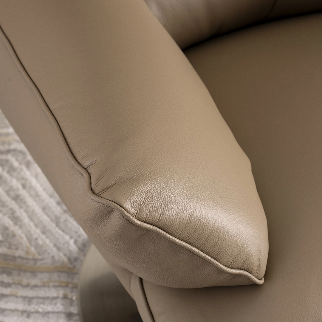 Lincon Swivel Chair-Beige - Image 7