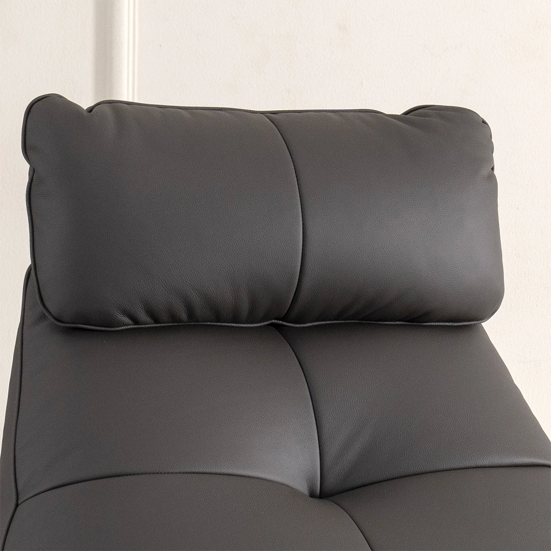 Lincon Swivel Chair-Grey - Image 5