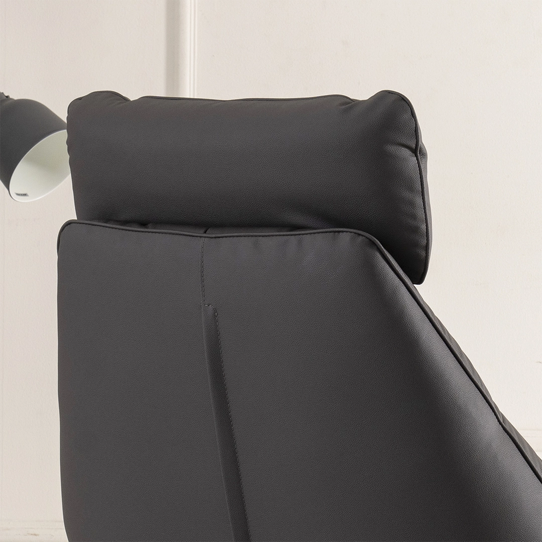 Lincon Swivel Chair-Grey - Image 6