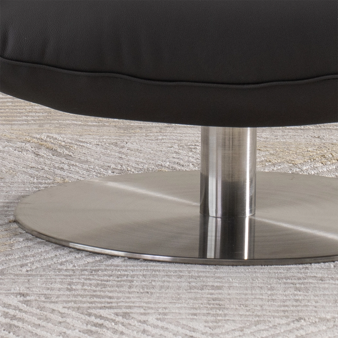 Lincon Swivel Chair-Grey - Image 8