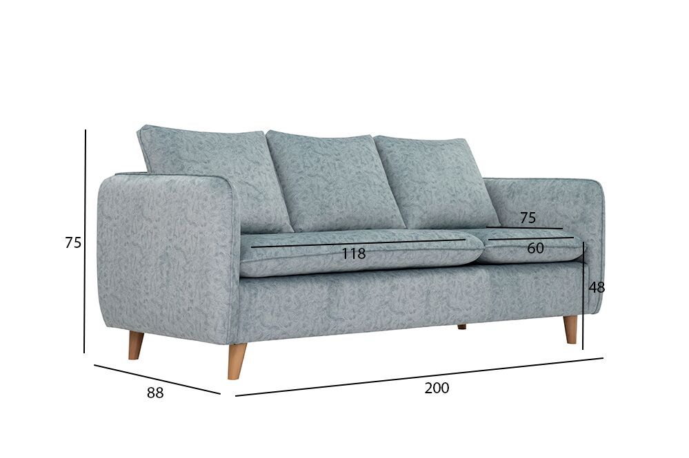 Ayilin 3 Seater Sofa - Image 2
