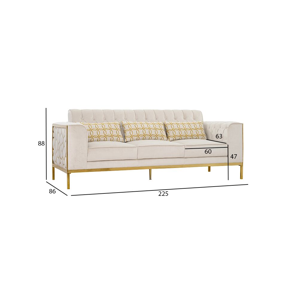 The Freya Sofa Set - Image 3