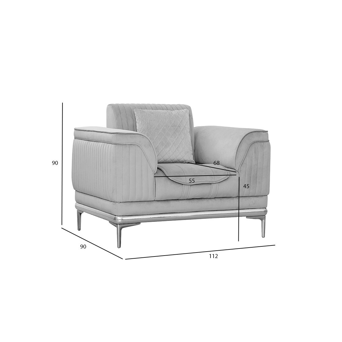 The Hera Sofa Set - Image 4