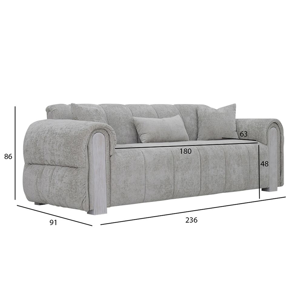 Dario 3 Seater Sofa - Image 2