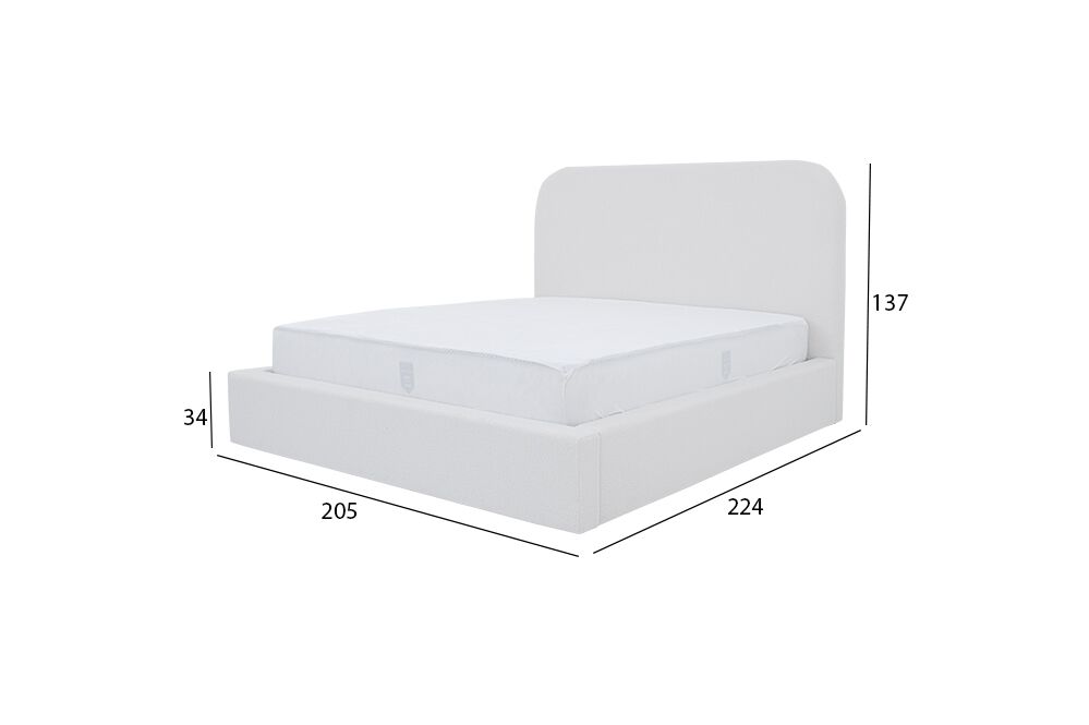 Riza Hydraulic Storage Bed - Image 2