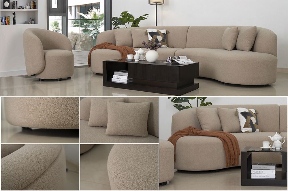 Reva Corner Sofa Set - Image 8