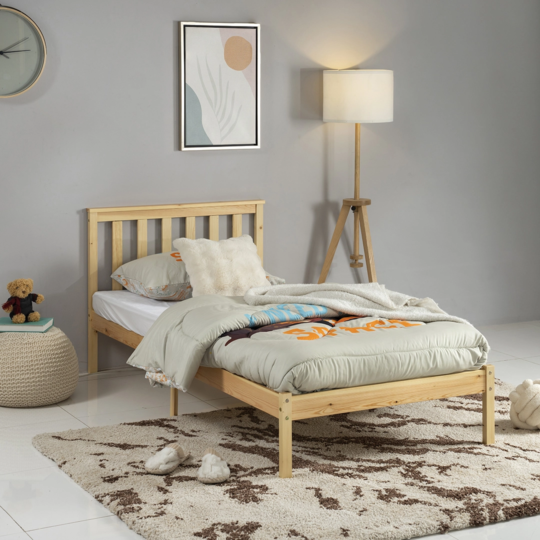 The Merlin Kids Single Bed-Natural - Image 7