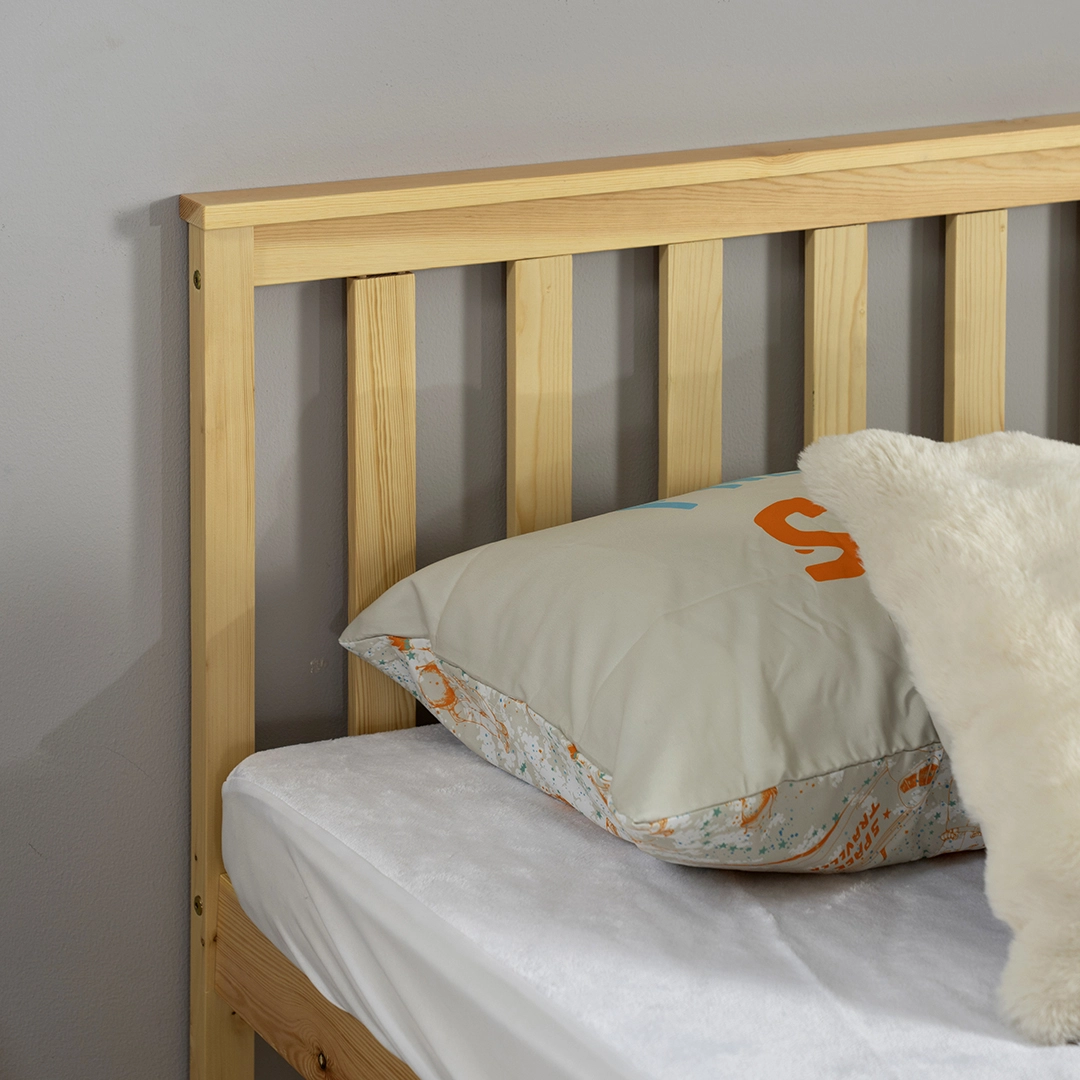 The Merlin Kids Single Bed-Natural - Image 3