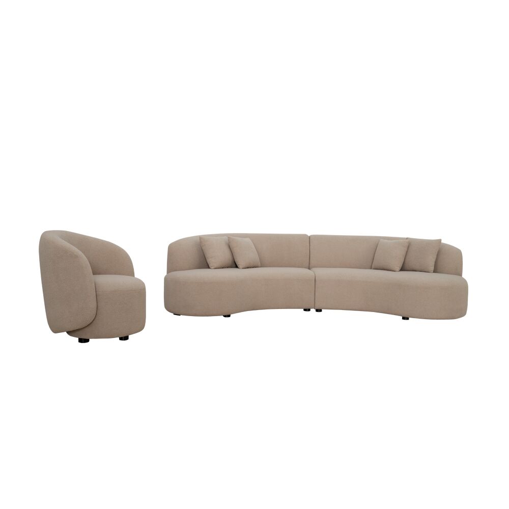 Reva Corner Sofa Set - Image 4