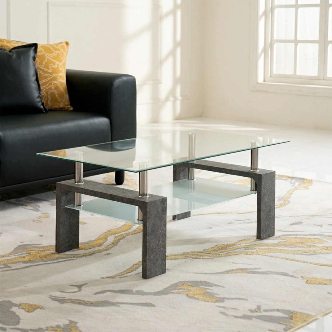 Lucas Coffee Table-Grey - Image 5