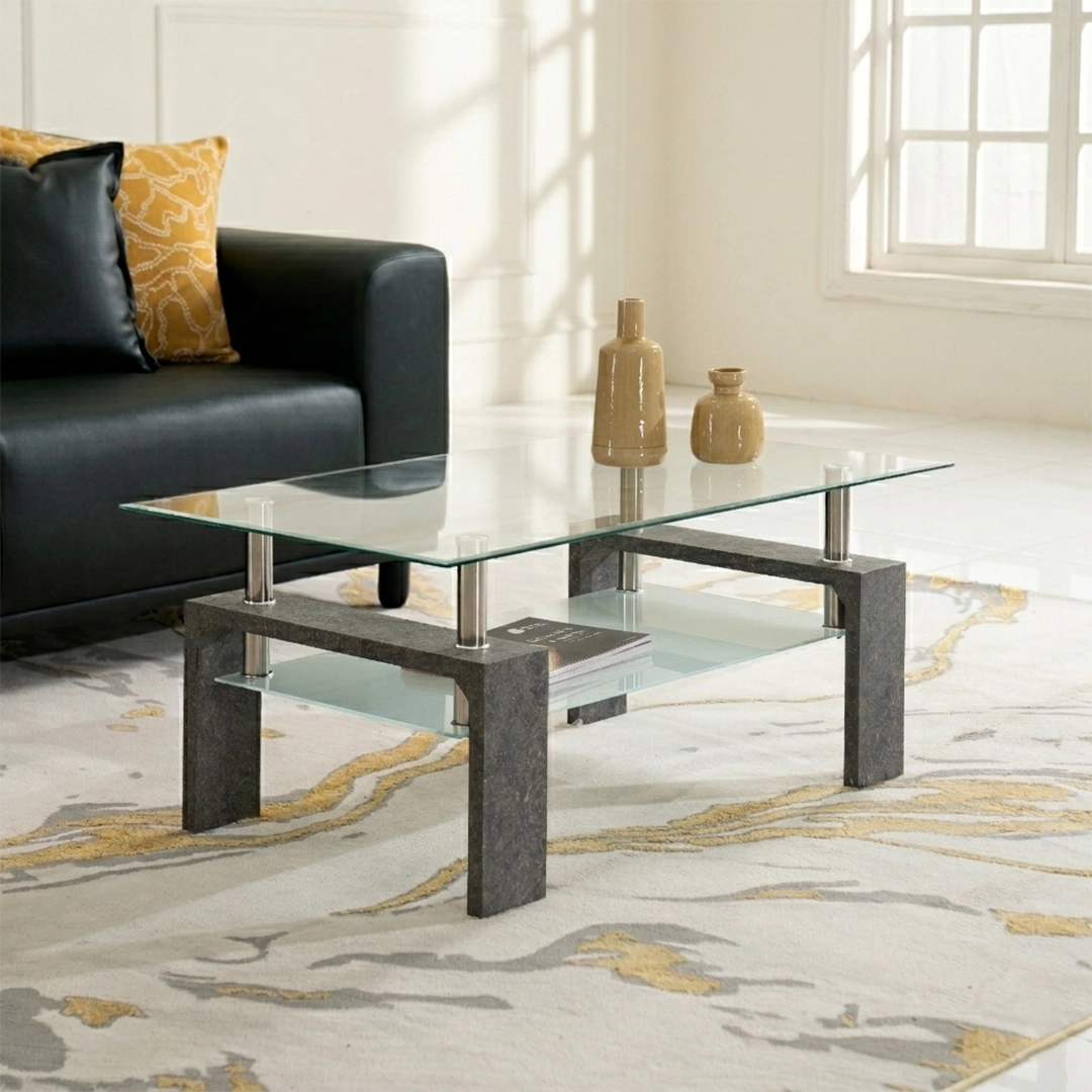 Lucas Coffee Table-Grey - Image 3
