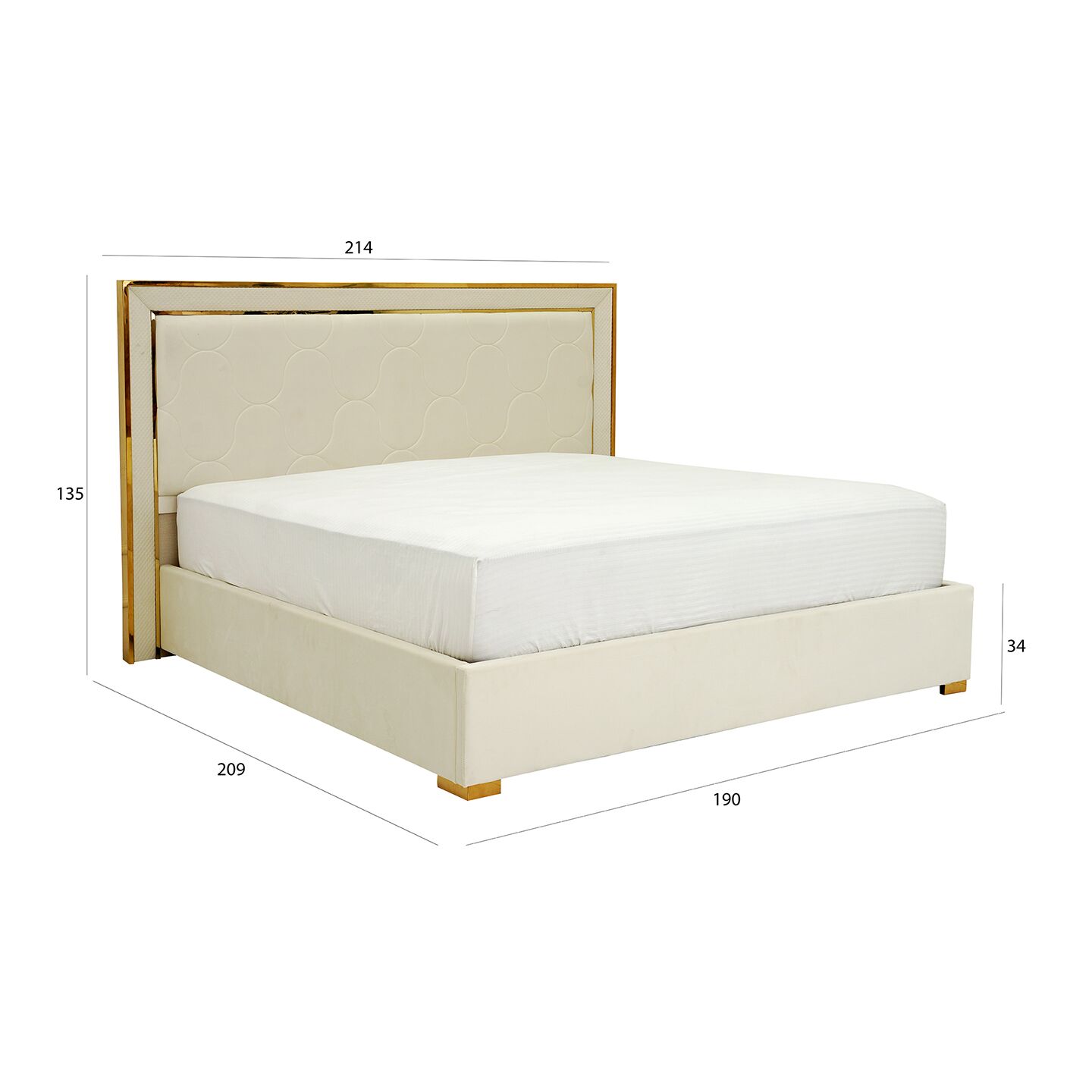 Senna King Bed-180*200 cm - Image 2