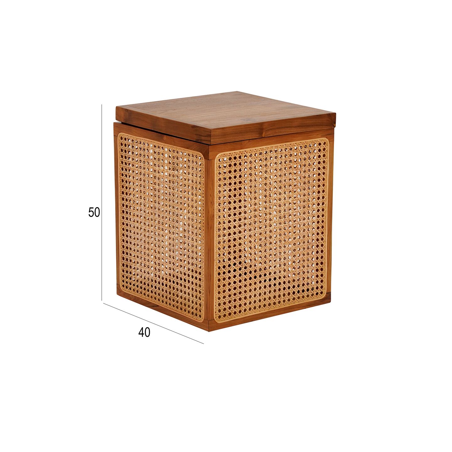 Country Box Square-Solid Wood Top - Image 2