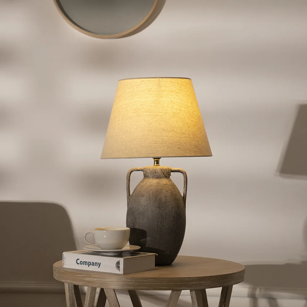 Tria ceramic table lamp 33x33x52cm - Image 5