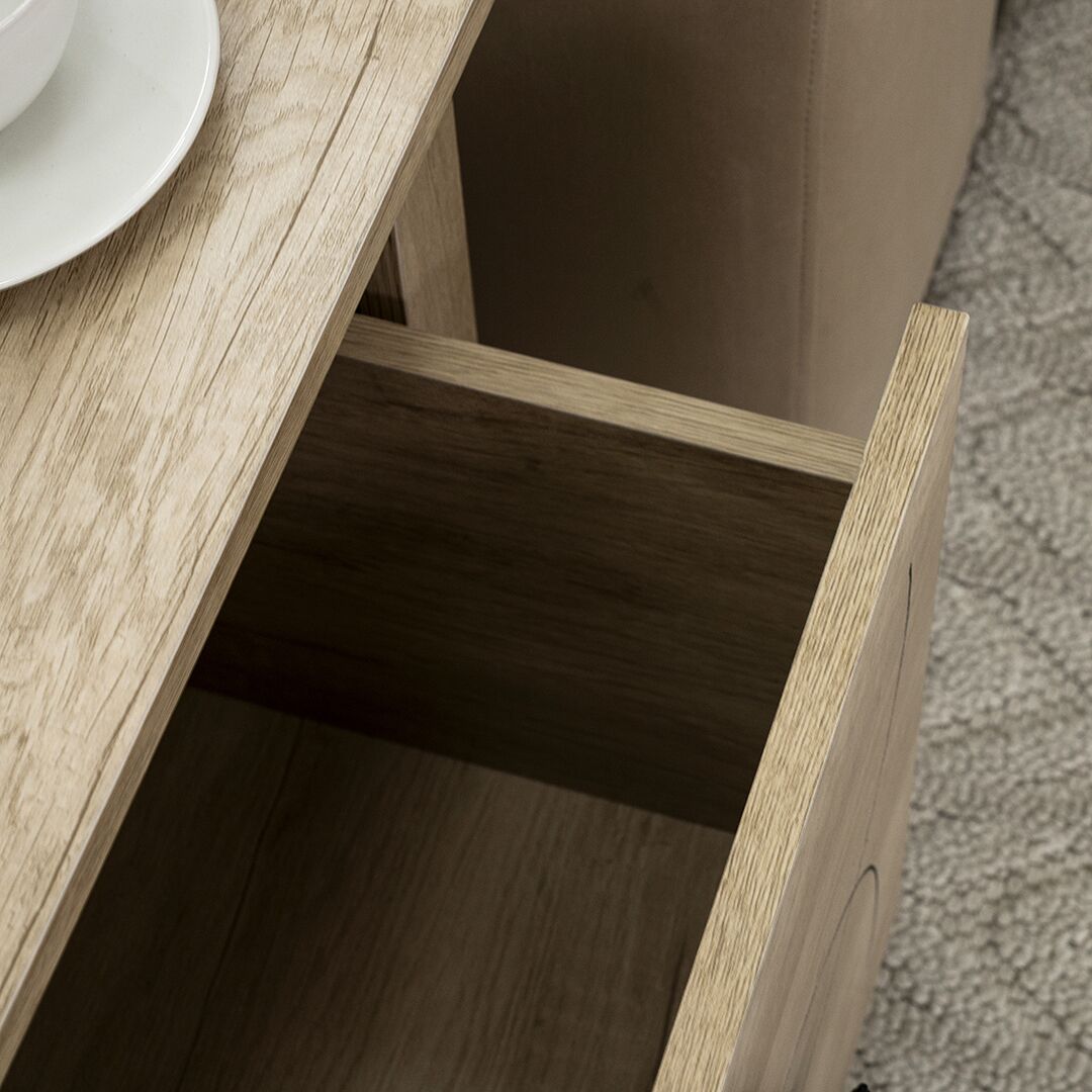 Tyrell End Table-Oak - Image 5